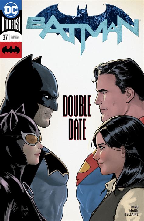 dc comics rebirth universe and batman 37 spoilers double date and role reversals for batman