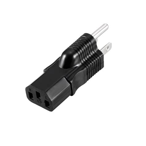 nema  p plug   socket ac power adapter convert black walmartcom walmartcom