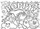 Trolls Poppy Suki Dj Pages Coloring sketch template