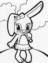 Bunnies Konijn Detailed Rabbits Sheets Topkleurplaat sketch template