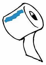 Igienica Toiletpapier Toilettenpapier Toalettpapir Educolor Schulbilder Bilde sketch template