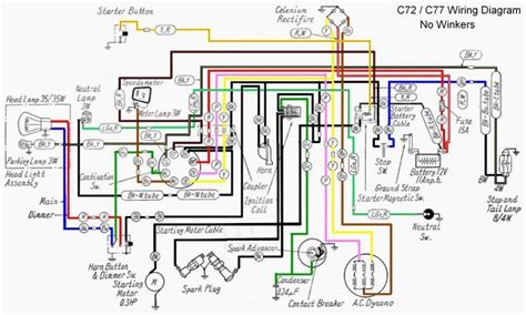 simple wiring diagram  motorcycle honda xrm  technique bacamajalah motorcycle wiring