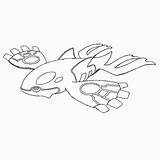 Kyogre sketch template