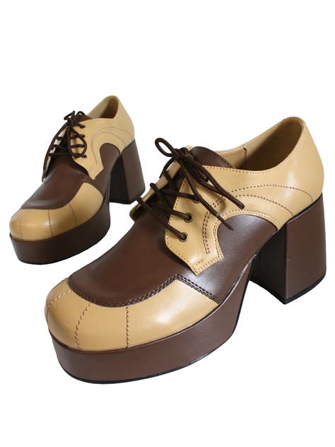 vintage  shoes  reproduction    tone brown