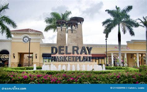 delray marketplace delray beach florida editorial stock image image