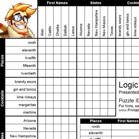 logic puzzles portfolio categories puzzle baron