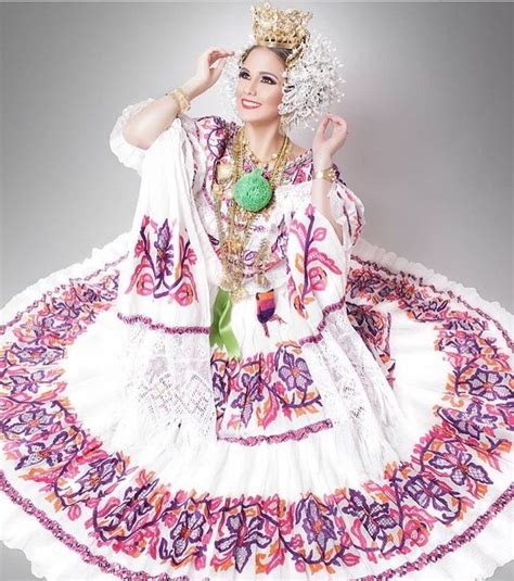 Panamá National Dress Dresses Culture