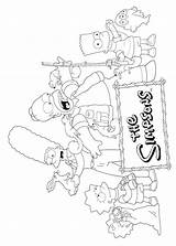 Simpson Colorare Ausmalbilder Pianetabambini Minions Simsons sketch template