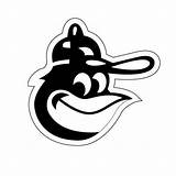 Orioles Baltimore Baseball Logo Bird Oriole Cartoon Choose Board Logos sketch template