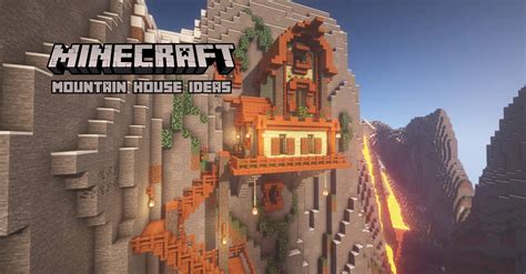 amazing minecraft mountain house ideas