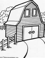 Barn Coloring Pages Printable Farm Red Old Print House Color Barns Macdonald Colouring Detail Animal Popular Getcolorings Choose Board Thecoloringbarn sketch template
