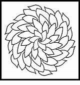 Mandalas Fibonacci Bambini Elmo Getcolorings Paginas Getdrawings Printablee Miracle sketch template