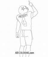 Cowboys Dak Prescott Entitlementtrap sketch template