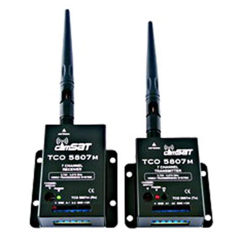 camsat wireless cctv transmitter kit ghz metre range