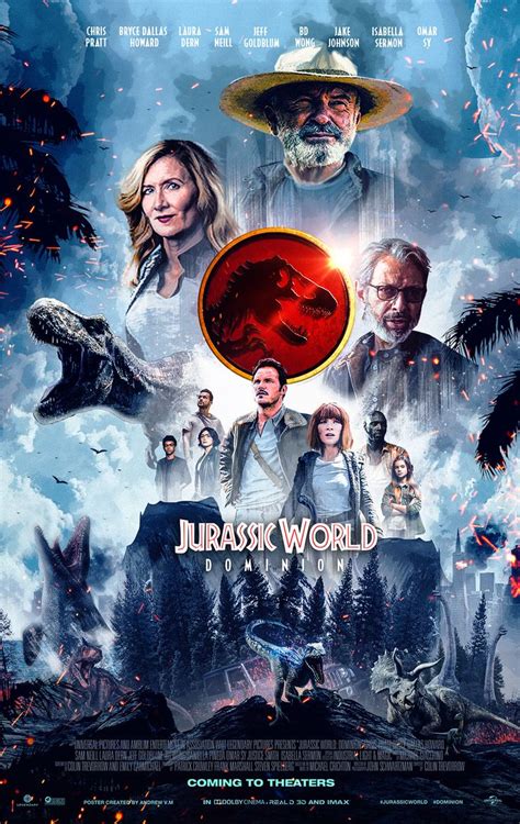 Jurassic World Dominion Poster Fan Made Jurassic World Arte Com Tema