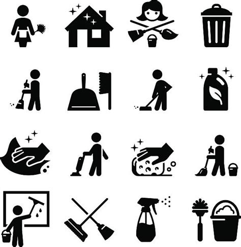 cleaning clipart stock illustrations royalty  vector
