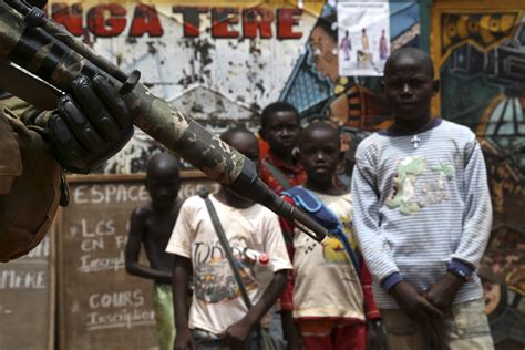 Central African Republic French Peacekeepers Forced Girls