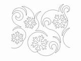 Quilting Snow Longarm Patterns Digital Designs Pantograph Anne Bright Crystal Visit Choose Board Machine sketch template