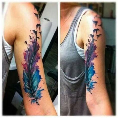 59 Inspiring Feather Tattoo Ideas That Are Distinct And Graceful