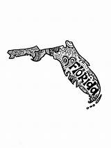 Florida Coloring Pages sketch template