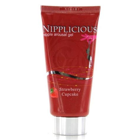 nipplicious nipple arousal gel 1oz tube strawberry on