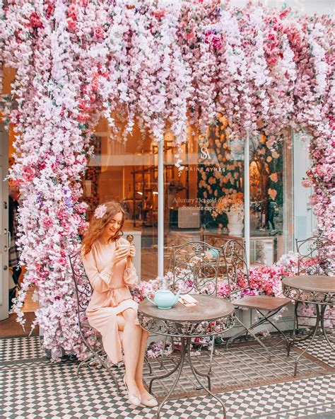 pretty cafes  london cute cafes    dymabroad
