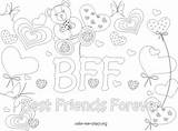 Bff Coloring Pages Print Girls Coloriage Imprimer sketch template