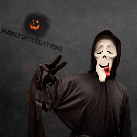 scary  ghostface wazzup spoof mask etsy