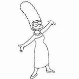 Marge Simpsons Homer Colorier Coloriages Laughter Copia Maggie Mensagens Páginas Fáceis Livro Feltro Etape Dessiner Elle Choisir Arbol Increíbles Lápiz sketch template