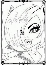 Monster High Coloring Pages Clawdeen Wolf Coloriage Drawings Drawing Print Scary Doll Color Kids Werewolf Dessin Getdrawings Getcolorings Popular Children sketch template