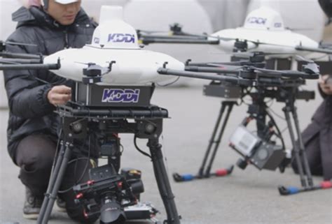 worlds  wide area security  multiple autonomous flying drones   lte uas vision