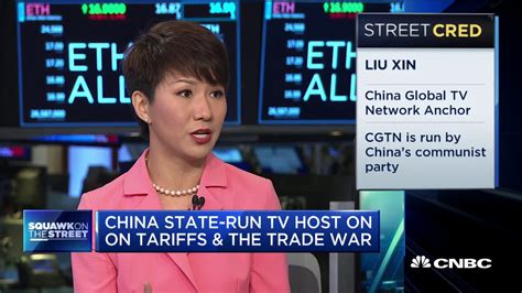 Watch Cnbcs Full Interview With Cgtn Host Liu Xin