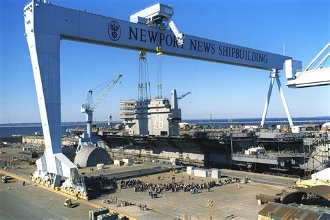 newport news shipyard cites progress  carrier kennedy militarycom