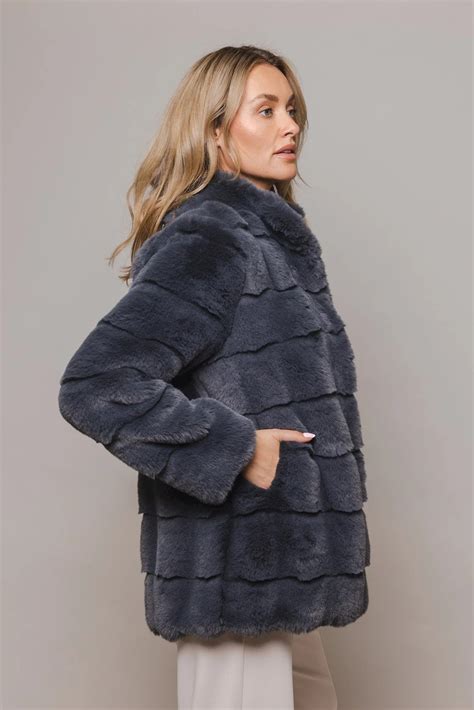 rino pelle joppe faux fur coat joppe lipstick clothing wwwlipstickie