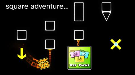 revisiting geometry dash map packs youtube