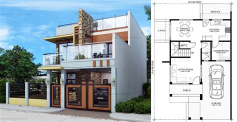 double storey house plan designs