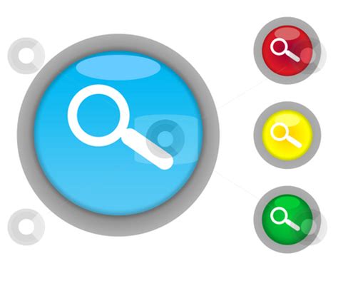 search button icons stock photo
