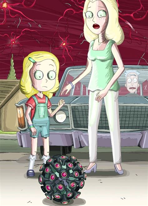 Rick And Morty • Beth And Diane Sanchez Rick And Morty Comic Rick