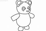 Adopt Panda sketch template