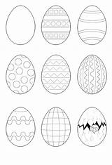 Ostereier Ausmalbilder Malvorlage Ostern Osterei Ausmalbild Eier Kreativ Kinderbilder Eggs Osterbasteln sketch template