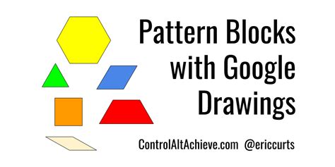 control alt achieve pattern block templates  activities  google