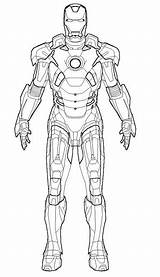 Iron Man Coloring Pages Ironman Avengers Robot Superhero Marvel War Colouring Machine Printable Kids Spiderman Sheets Suit Color Drawing Book sketch template