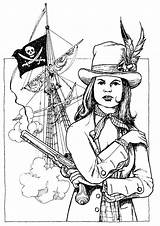 Pirat Pirate Ausmalbilder sketch template