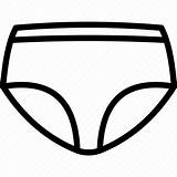 Underwear sketch template