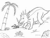 Styracosaurus Robin Coloring Pages Great Feeding Ferns sketch template