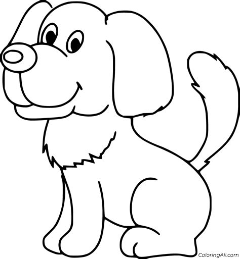 cute dog coloring pages   printables coloringall