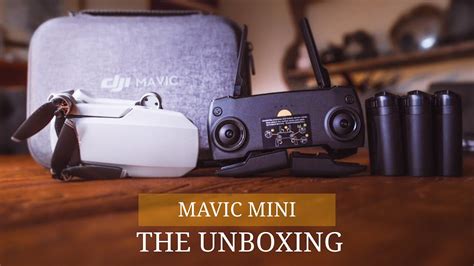 mavic mini  unboxing youtube