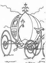 Para Cinderela Colorir Da Cinderella Coloring Pages Carriage Pintar Princesa Pasta Escolha Desenhos Imprimir Carruagem sketch template