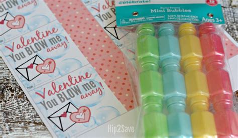 mini bubbles  blow    printable valentines day idea