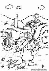 Farmer Coloring Pages Color Hellokids Farmers Print sketch template